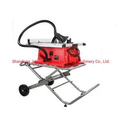 45 Degrees Woodworking Saw Machine Motor Portable Push Table Saw