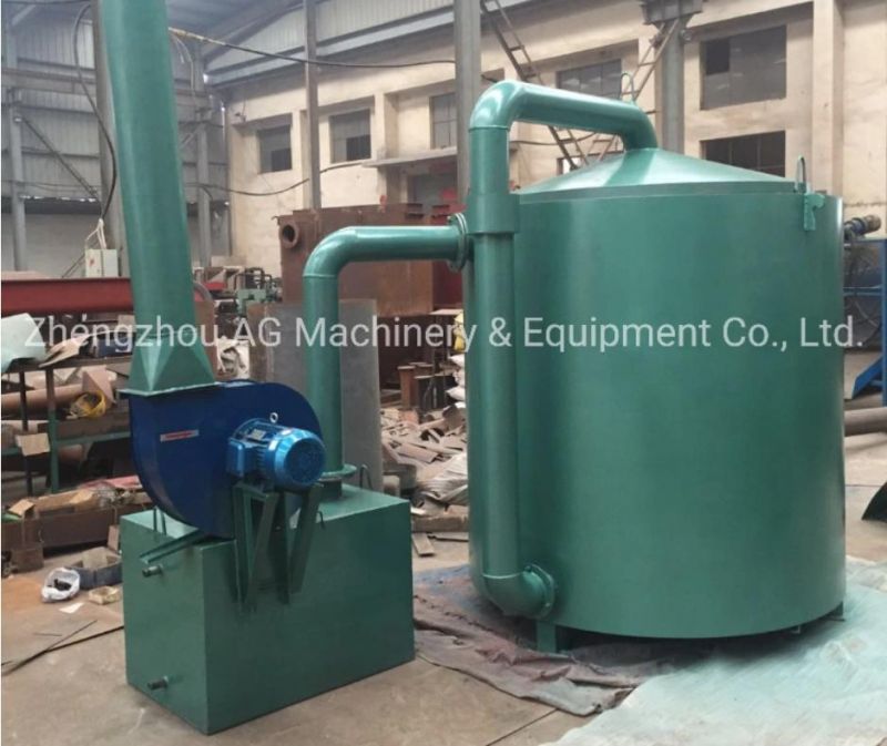 1.5-3.5t/H Small Wood Charcoal Making Carbonization Furnace