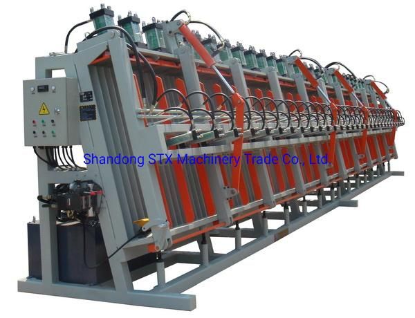 Digital Display Wood Press Machine for Glulam Beam Production 6200mm