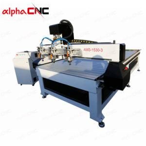 Ready to Ship! ! 220V 380V 415V Multi Spindle CNC Aluminum Carving Router