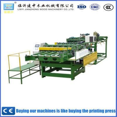 Wood Paving Machine with ISO9001 in Plywood Making Line for 1 Year Warranty