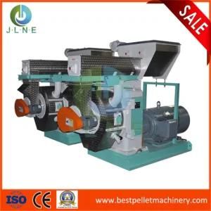 Two Rollers Ring Die Biomass Fuel Pellet Machine Horizontal Style