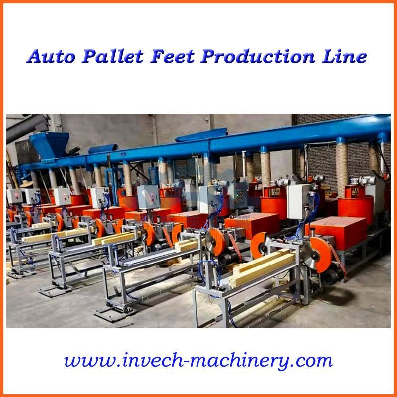 Wood Sawdust Dryer Machine for Pallet Blocks Production