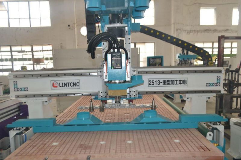 CNC Router with Automatic Tool Change Spindle Woodworking 1325 2030 2130 Atc Machine