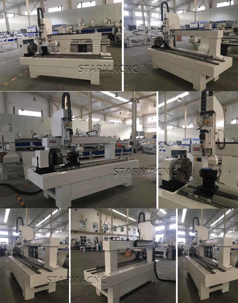 Starmacnc Manufacture CNC Router Machine with Rotary 500mm Engraving