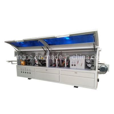 Firmcnc Furniture Making Automatic Edge Banding Machine with Double Rails End Cutting Unit