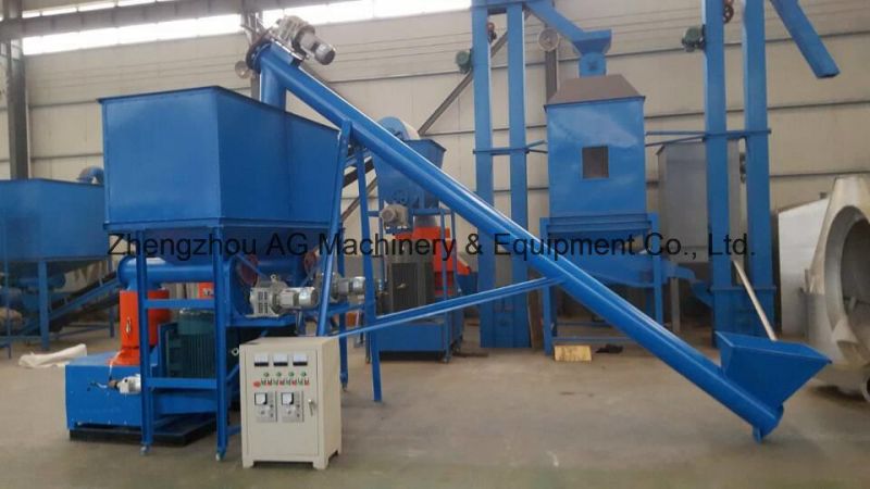 Biofuel Flat Die Wood Pellet Granulating Machine Biomass Machine to Make Pellets