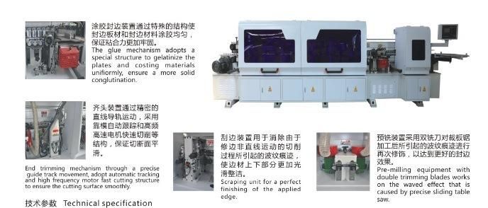 Woodworking Edge Banding Machine for MDF Board