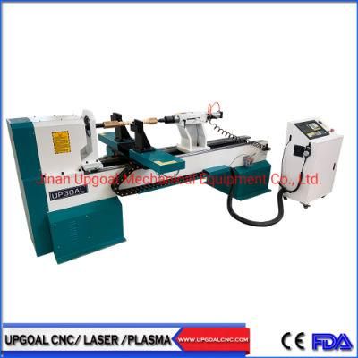 China CNC Automatic Wood Turning Lathe for Furniture Legs 300*1500mm