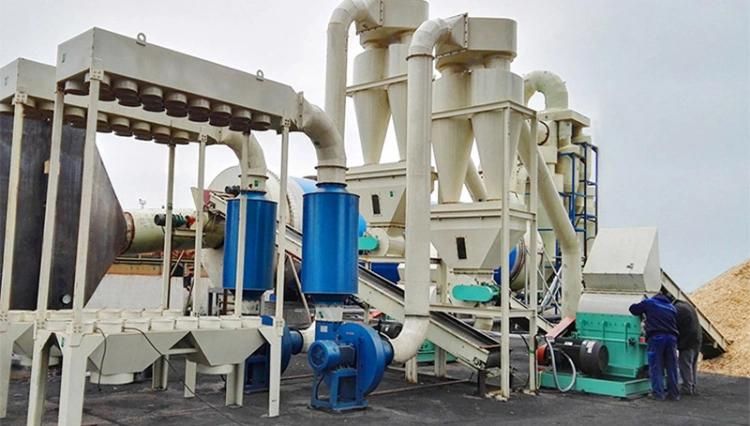 Hot Sell Biomass Sawdust Pellet Making Line for Fuels Production