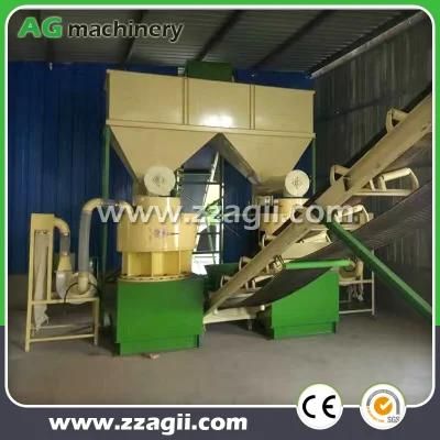 Forest Hardwood Sawdust Pellet Plant Pellet Press Flat Die Pellet Mill Wood Pellet Line for Sale