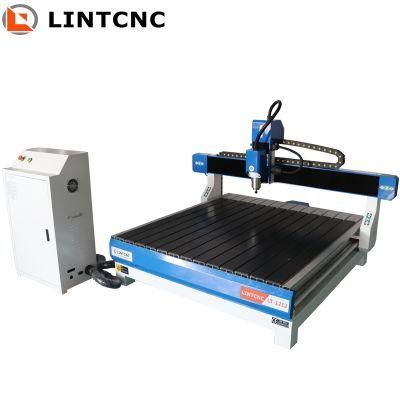 Mini Wood CNC Router 1212 Desktop Engraving Machine 1200*1200mm Working Area Water Cooling Spindle