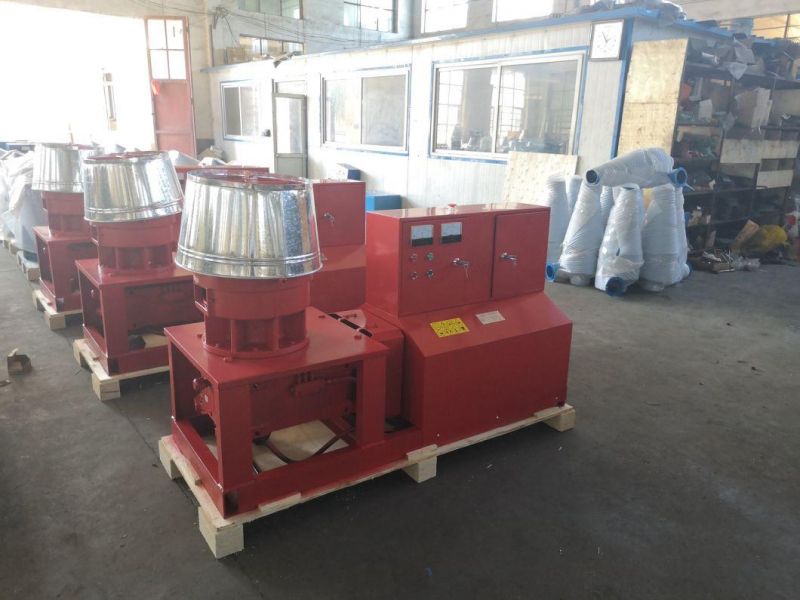 500-600kg/H Flat Die Wood Pellet Making Machine