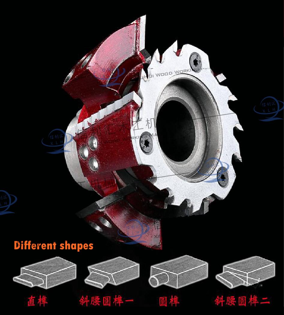 Woodworking Mdk3113b Tenoning Knife Round Tenon Saw Blade Replaceable Adjustable Swing Tenoning Knife