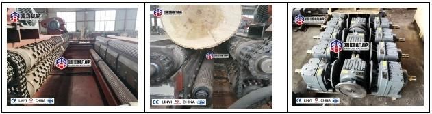 4feet*8feet Wood Log Debarker Machine for Wood Veneer
