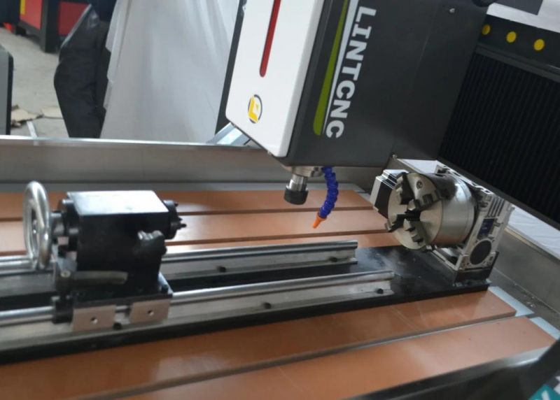 3.0kw Spindle 4040 6060 6090 6012 9012 CNC Router 3D Mini Milling Machine 4 Axis CNC Machine 9060 for Wood Aluminum