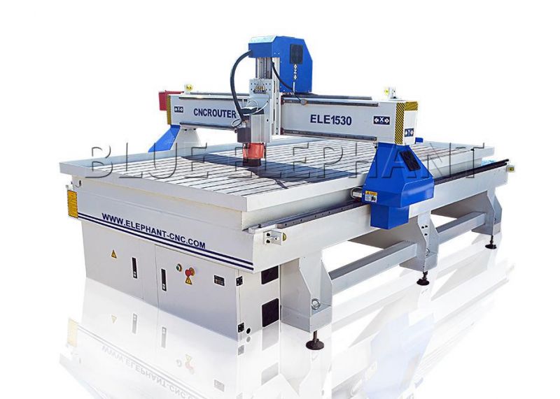 Jinan Blue Elephant 1530 CNC Router, CNC Drilling Machine, 3 Axis CNC Milling CNC Router Machine