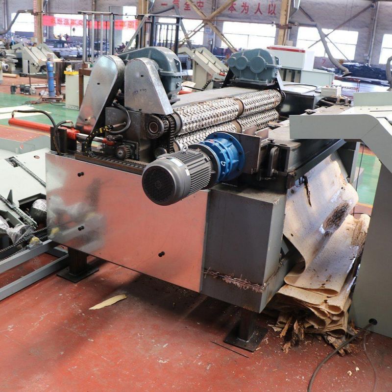 Wood Log Debarking and Rounding Machine Log Skin Peeling Machine.