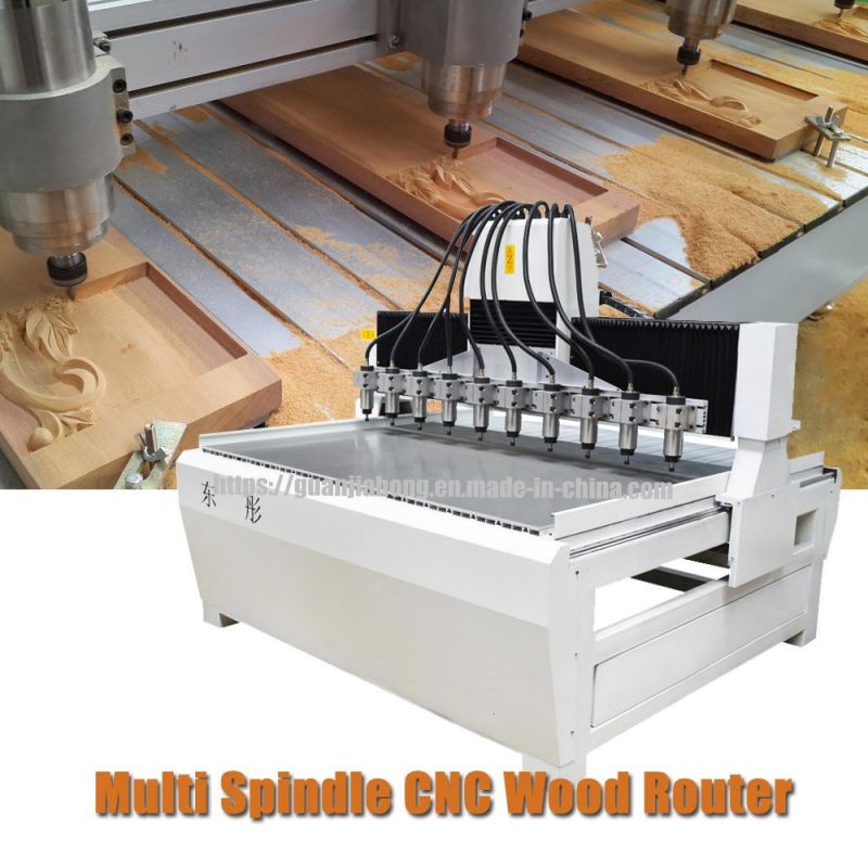 Woodworking Machinery, Multi Spindle Wood CNC Router Machine, CNC Engraving Machine
