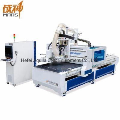 Mars S400 Cheap Ball Screw Drive Advertising CNC Machine 3 Axis 4 Axis CNC Router 3D Wood CNC Milling Machine for Woodworking