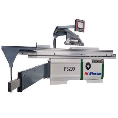 F3200 Woodworking CNC Type Automatic Fence Moving Precise Digital Sliding Table Panel Saw Wood Cutting Machine