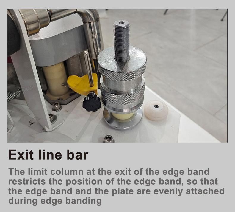 Semi Automatic Edge Banding Machine with Gluing Edge Bander
