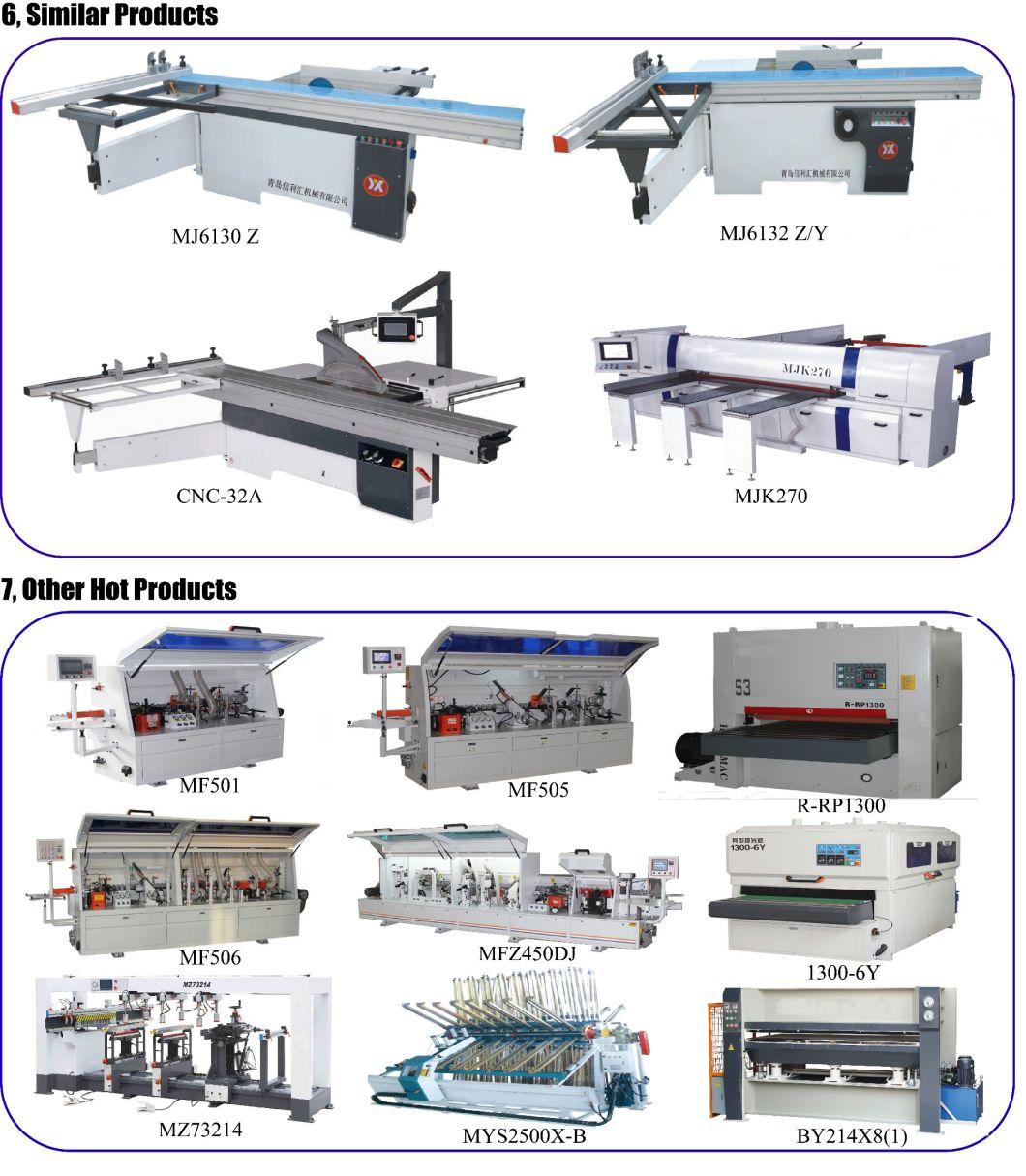 Qingdao Xinlihui Wholesale Price Customized Voltage 5.5 Kw 90 Degree Sliding Table Saw/Sliding Table Panel Saw Wood Based Panel Saw Machinery