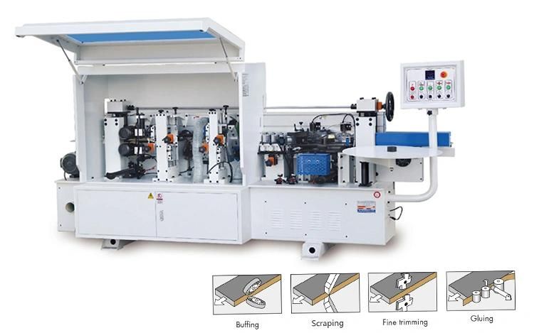 Hicas Woodworking Semi-Automatic Edge Banding Machine for Cabinet