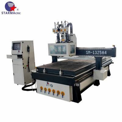 Hot Sale CE Standard Pneumatic 4X8 Atc Wood CNC Router Machine for Woodworking