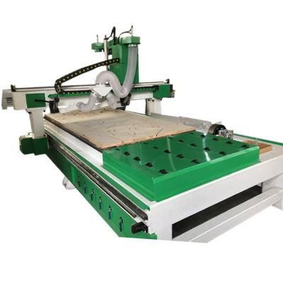 Multi-Heads Pneumatic Multi Axis 4 Axis Wood CNC Router Machine
