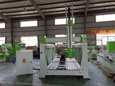 High Speed Wood Working 3D Styrofoam Cutter CNC Router with Ce High Feeding Customized