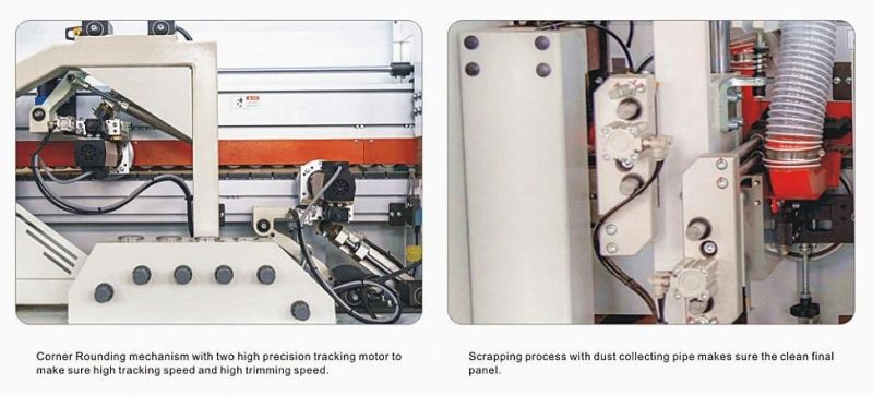 Zd450c Corner Rounding Fully Automatic Edge Banding Machine
