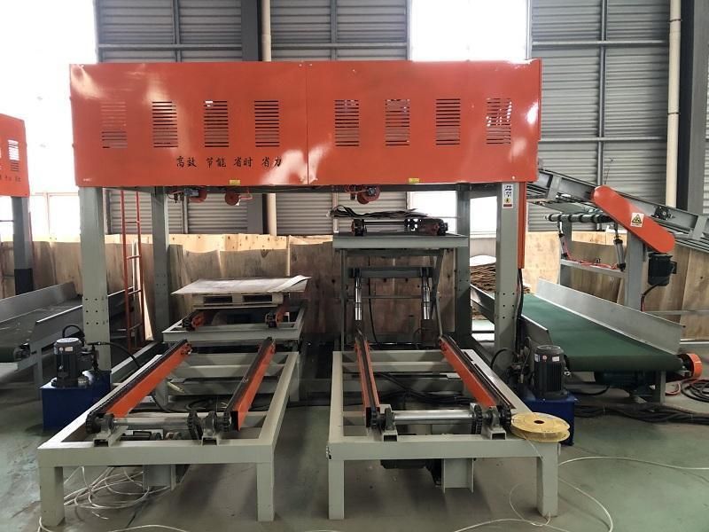 Plywood Veneer Stacking Machine for Veneer Peeling Production Line